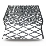 Hot Rolled Black Steel Expanded Metal Mesh Thickness 1.4 mm Width 2.44 m Length 2 m