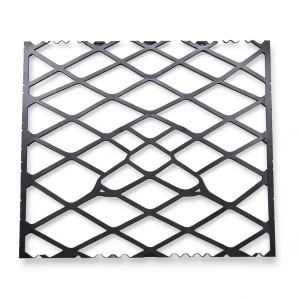 Hot Rolled Black Steel Expanded Metal Mesh Thickness 1.4 mm Width 2.44 m Length 4 m