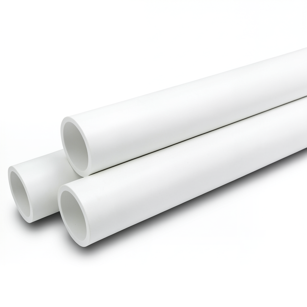 مواسير UPVC ضغط 6 بار قطر خارجي 250 مم سمك 7.3 مم لون أبيض