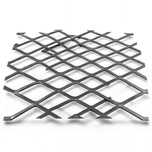 Hot Rolled Black Steel Expanded Metal Mesh Thickness 1.4 mm Width 2.44 m Length 4 m