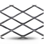 Hot Rolled Black Steel Expanded Metal Mesh Thickness 1.4 mm Width 2.44 M Length 7 M