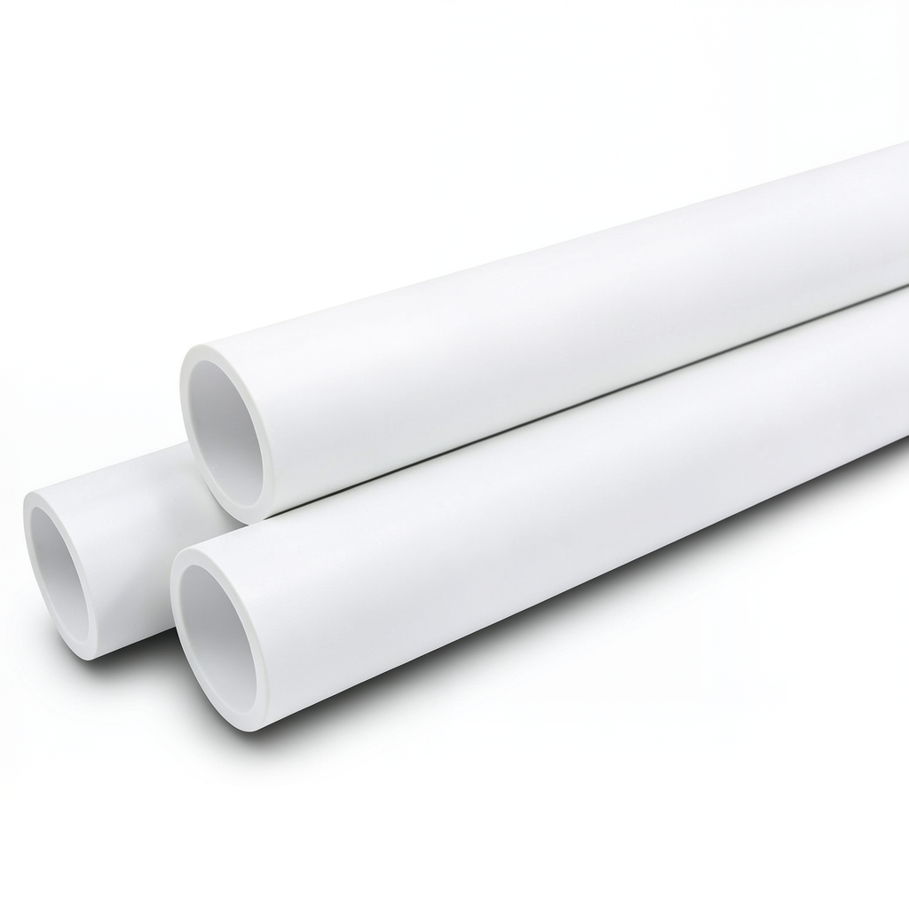 UPVC Pipes Nominal Pressure 6 Bar Outer Diameter 355 mm Thickness 10.4 mm White