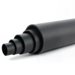 مواسير HDPE ضغط 6 بار PE 80 قطر خارجي 400 مم SDR 17.6 لون أسود