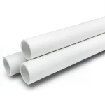 مواسير UPVC ضغط 16 بار قطر خارجي 160 مم سمك 11.9 مم لون أبيض