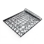 Hot Rolled Black Steel Expanded Metal Mesh Thickness 1.5 mm Width 2.44 m Length 2 m