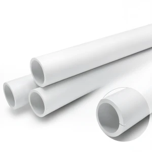 مواسير UPVC ضغط 6 بار قطر خارجي 355 مم سمك 10.4 مم لون أبيض