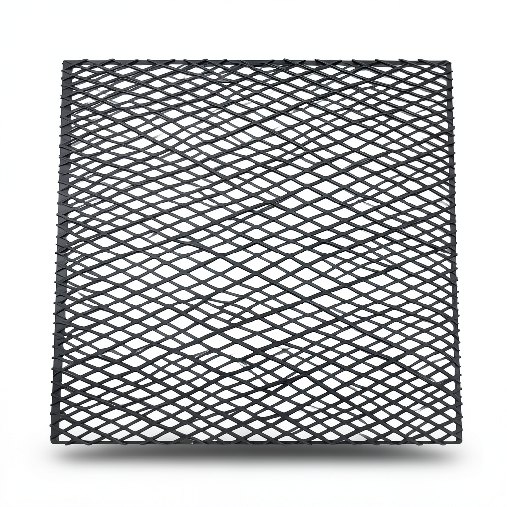 Hot Rolled Black Steel Expanded Metal Mesh Thickness 1.5 mm Width 2.44 m Length 3 m
