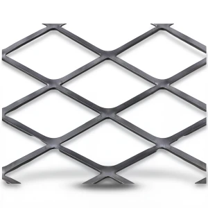 Hot Rolled Black Steel Expanded Metal Mesh Thickness 1.5 mm Width 2.44 M Length 4 M