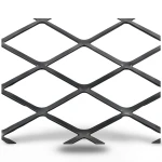 Hot Rolled Black Steel Expanded Metal Mesh Thickness 1.5 mm Width 2.44 M Length 6 meter