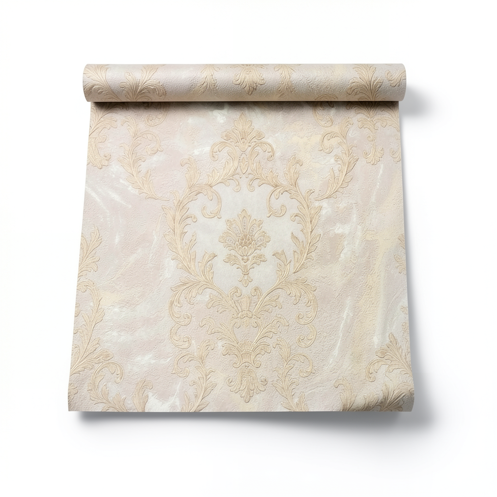 Italian Classic Wall Covering 10m x 1.06m Beige, Model 083602