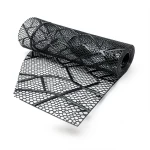 Hot Rolled Steel Expanded Metal Mesh 1.4 mm Thickness 1.22 m Width 4 m Length, Black