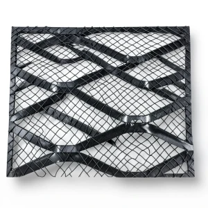 Hot Rolled Steel Expanded Metal Mesh 1.5 mm Thickness 1.22x4 m Black