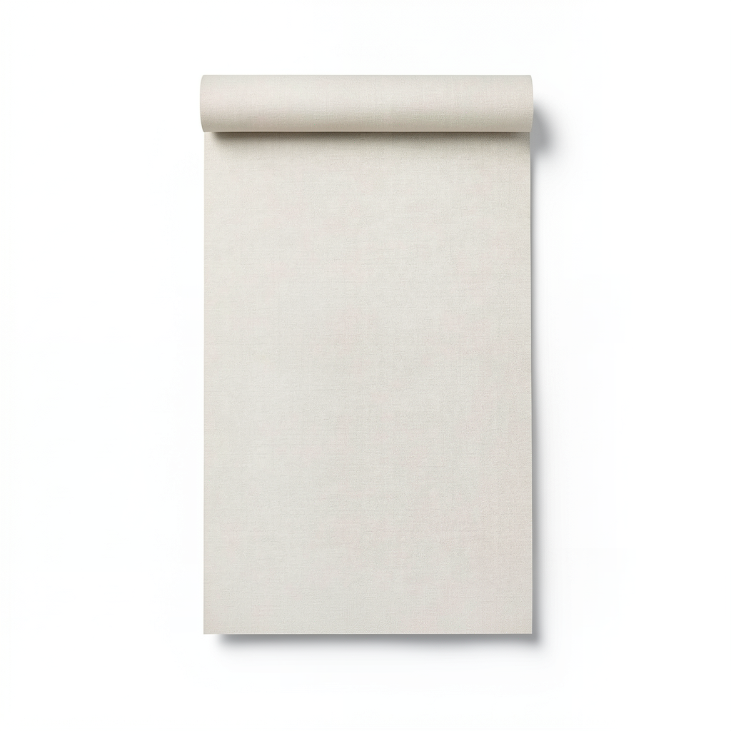 Plain Wall Covering Light Beige 10m x 1.06m, Model 46765