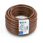 لفة سلك كهرباء امريكي 12 AWG نحاس مجدول عزل PVC بني، 600 فولت، 500 قدم | شركة الفنار
