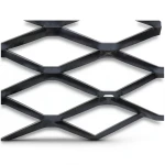 Hot Rolled Black Steel Expanded Metal Mesh Bahri 1.7 mm Thickness 1.22 m Width 5 m Length