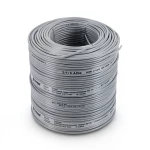 لفة سلك كهرباء امريكي 3/0 AWG نحاس مجدول عزل PVC رمادي، 600 فولت، طول 500 قدم | شركة الفنار