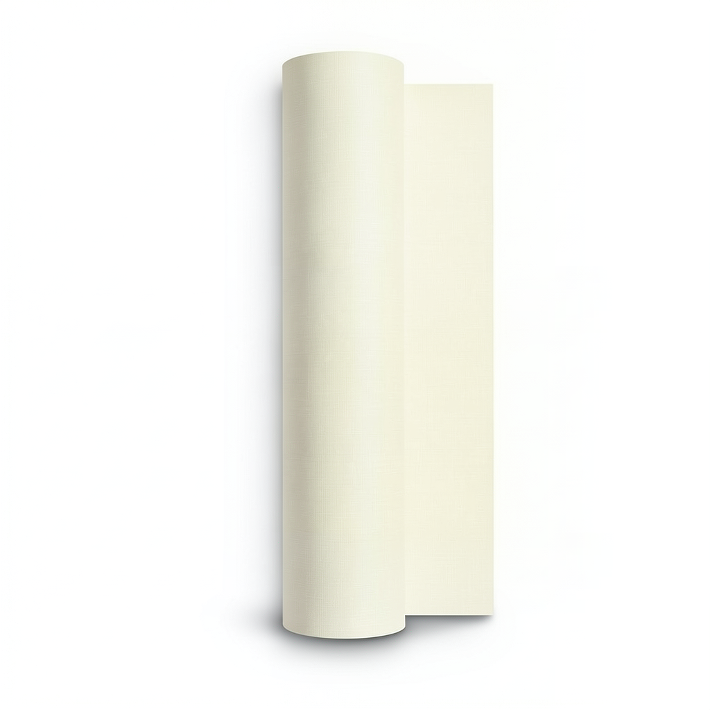 Wall Decoration Plain Design 10 m x 1.06 m Cream Color, Model 46758