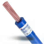 سلك مجدول نحاس 1.5 مم 450/750 فولت عزل PVC 70°C لون أزرق | شركة كابلات الشرقية للصناعة