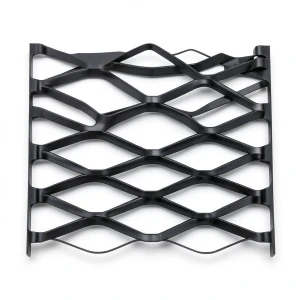 Hot Rolled Black Steel Expanded Metal Mesh Bahri 1.7 mm Thickness 1.22 m Width 4 m Length