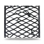 Hot Rolled Steel Expanded Metal Mesh Bahri 1.8 mm Thick 1.22x4 m Black