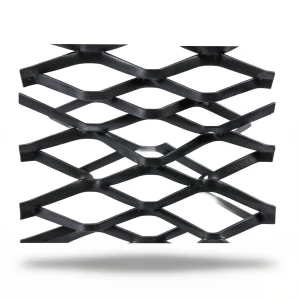Hot Rolled Black Steel Expanded Metal Mesh Bahri 2.3 mm Thickness 4m Length 1.22m Width