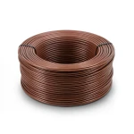 سلك كهرباء امريكي 1/0 AWG نحاس مجدول عزل PVC بني، 600 فولت، طول 500 قدم | شركة الفنار