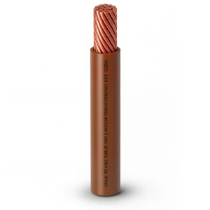 3/0 AWG Stranded Copper American Electrical Wire 600V PVC Brown 500 ft | Al Fanar