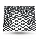 Hot Rolled Steel Expanded Metal Mesh Bahri 1.5 mm Thickness 1.22x5 m Black