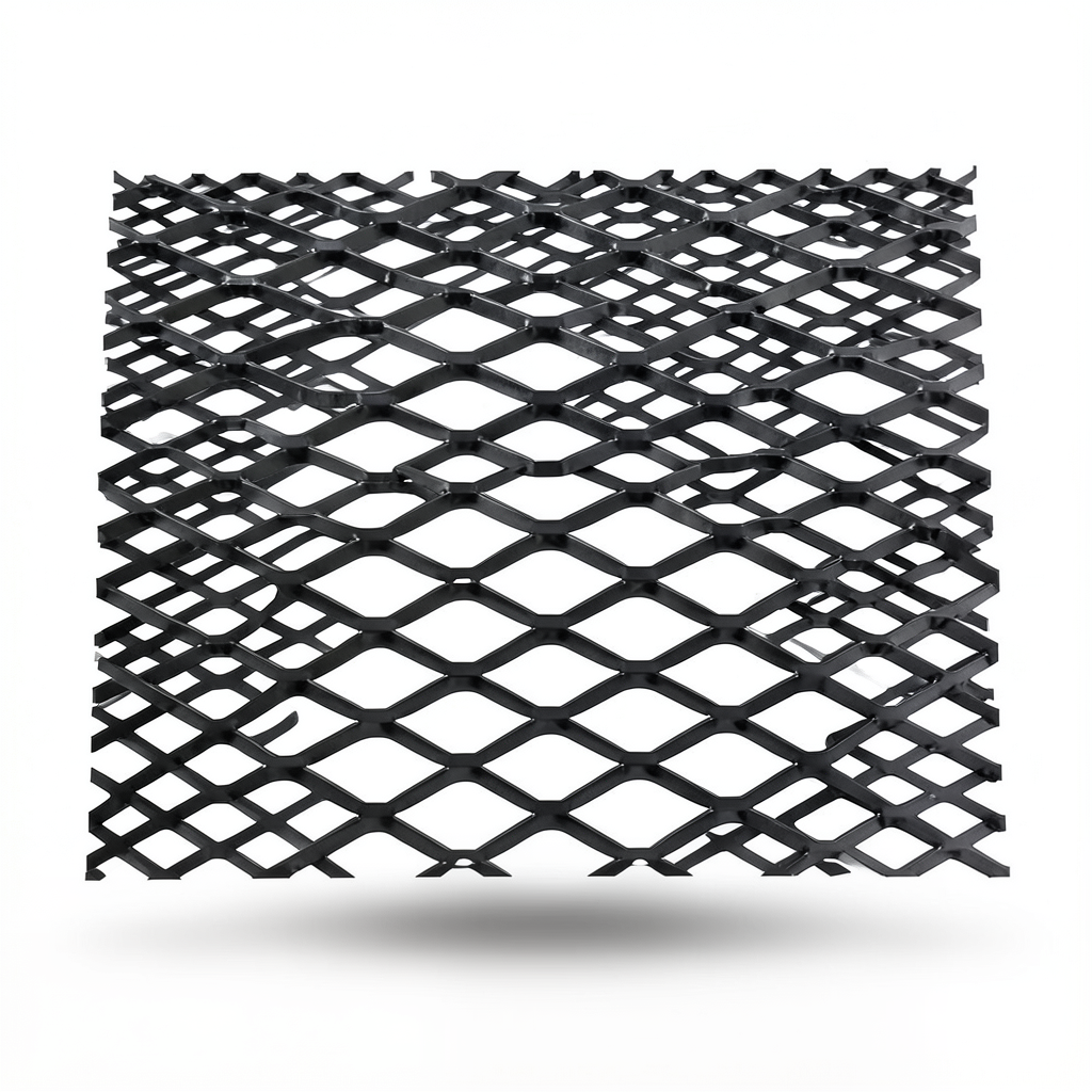 Hot Rolled Steel Expanded Metal Mesh Bahri 1.5 mm Thickness 1.22x5 m Black