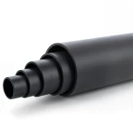 مواسير بلاستيك HDPE ضغط 6 بار PE 80 قطر خارجي 315 مم SDR 17.6 لون أسود