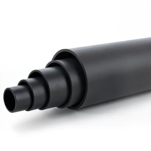 مواسير بلاستيك HDPE ضغط 6 بار PE 80 قطر خارجي 315 مم SDR 17.6 لون أسود