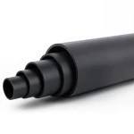 مواسير HDPE ضغط 6 بار PE 80 قطر خارجي 400 مم SDR 17.6 لون أسود