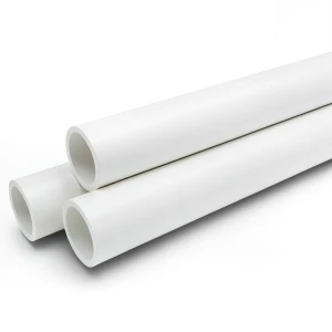 مواسير UPVC ضغط 10 بار قطر خارجي 25 مم سمك 1.5 مم لون أبيض