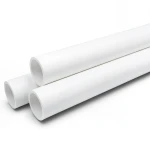 مواسير UPVC ضغط 10 بار قطر خارجي 40 مم سمك 1.9 مم لون أبيض