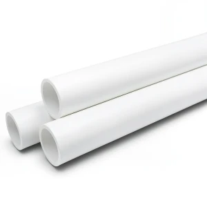 مواسير UPVC ضغط 10 بار قطر خارجي 40 مم سمك 1.9 مم لون أبيض