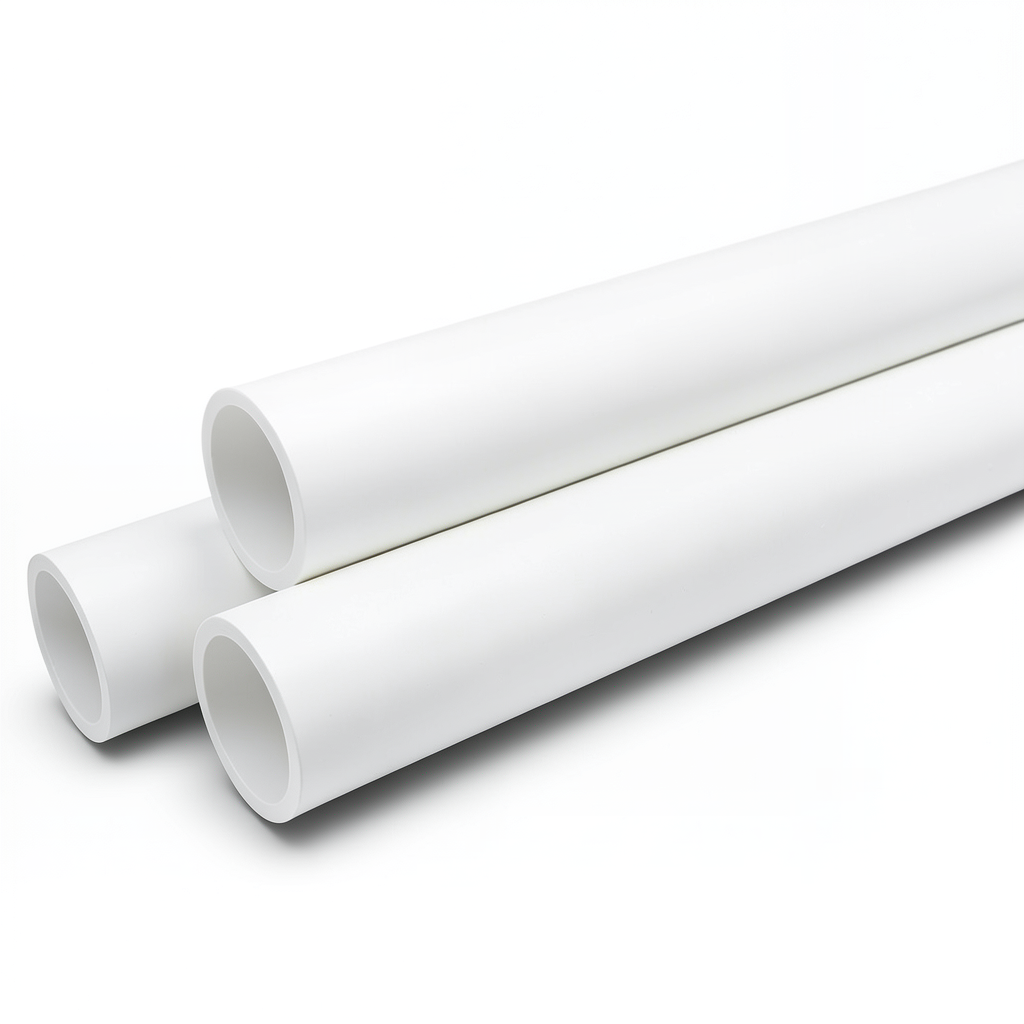 مواسير UPVC ضغط 10 بار قطر خارجي 40 مم سمك 1.9 مم لون أبيض