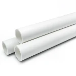 مواسير UPVC ضغط 10 بار قطر خارجي 75 مم سمك 3.6 مم لون أبيض