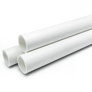 مواسير UPVC ضغط 10 بار قطر خارجي 75 مم سمك 3.6 مم لون أبيض