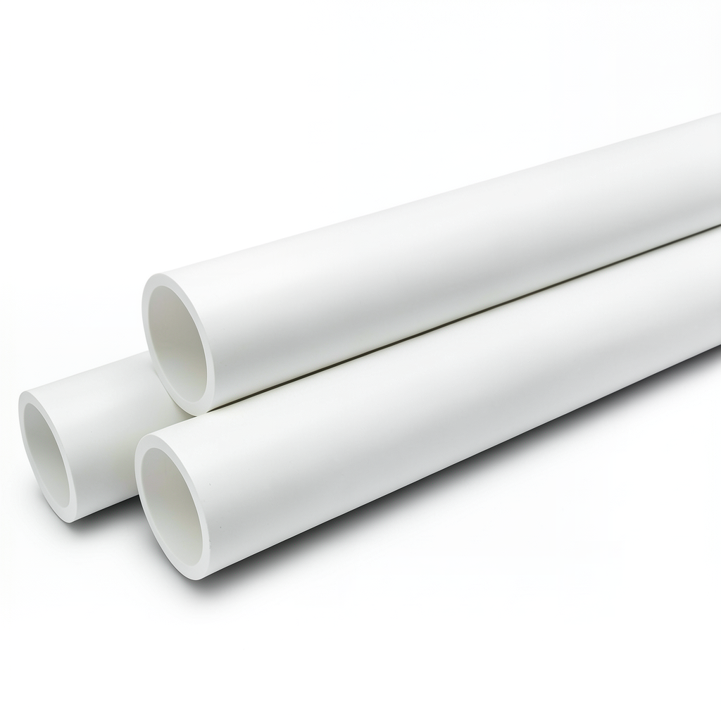 UPVC Pipes Nominal Pressure 10 Bar Outer Diameter 75 mm Thickness 3.6 mm White