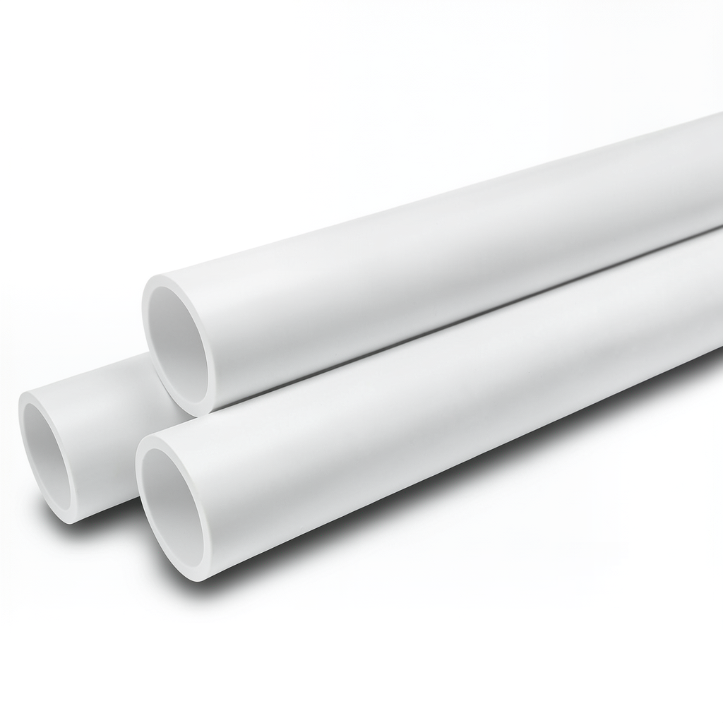 UPVC Pipes Nominal Pressure 16 Bar 20 mm Diameter 1.5 mm Thickness White