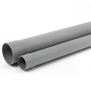 UPVC Pipe Non Pressure Size 75 mm Thickness 3.5 mm Gray Color
