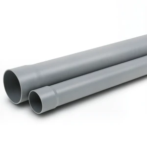 UPVC Plastic Pipe Non Pressure Outside Diameter 100 mm Thickness 3.5 mm Grey Color