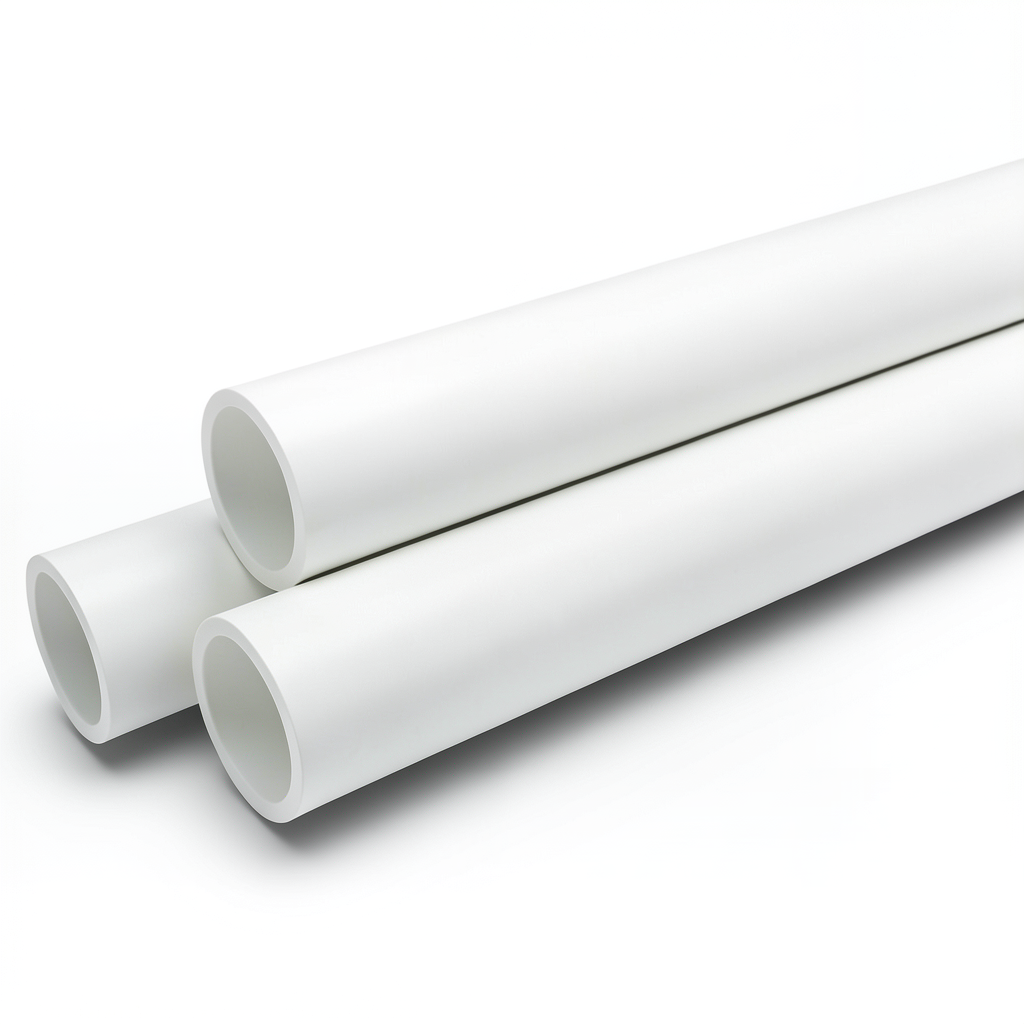 مواسير UPVC ضغط 10 بار قطر خارجي 25 مم سمك 1.5 مم لون أبيض