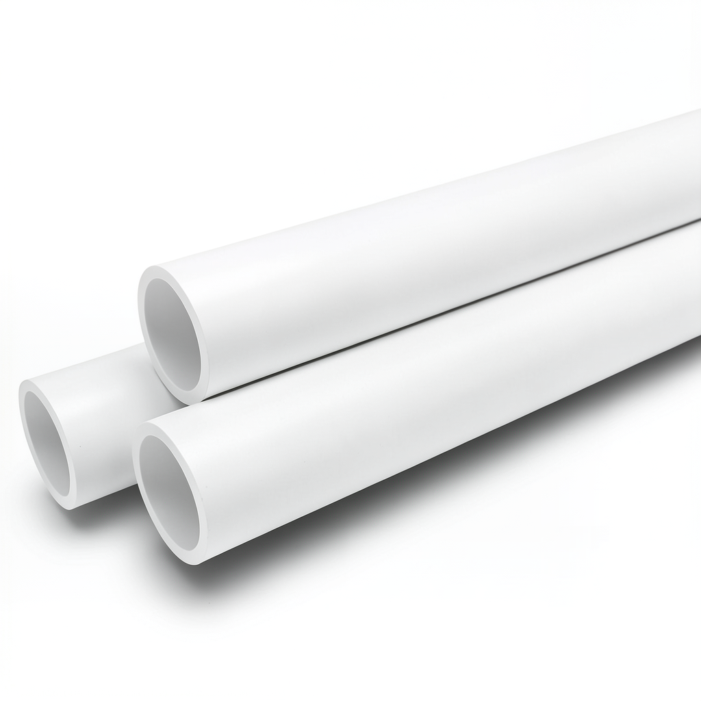 مواسير UPVC ضغط 10 بار قطر خارجي 32 مم سمك 1.8 مم لون أبيض