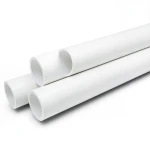 مواسير UPVC ضغط 10 بار قطر خارجي 40 مم سمك 1.9 مم لون أبيض