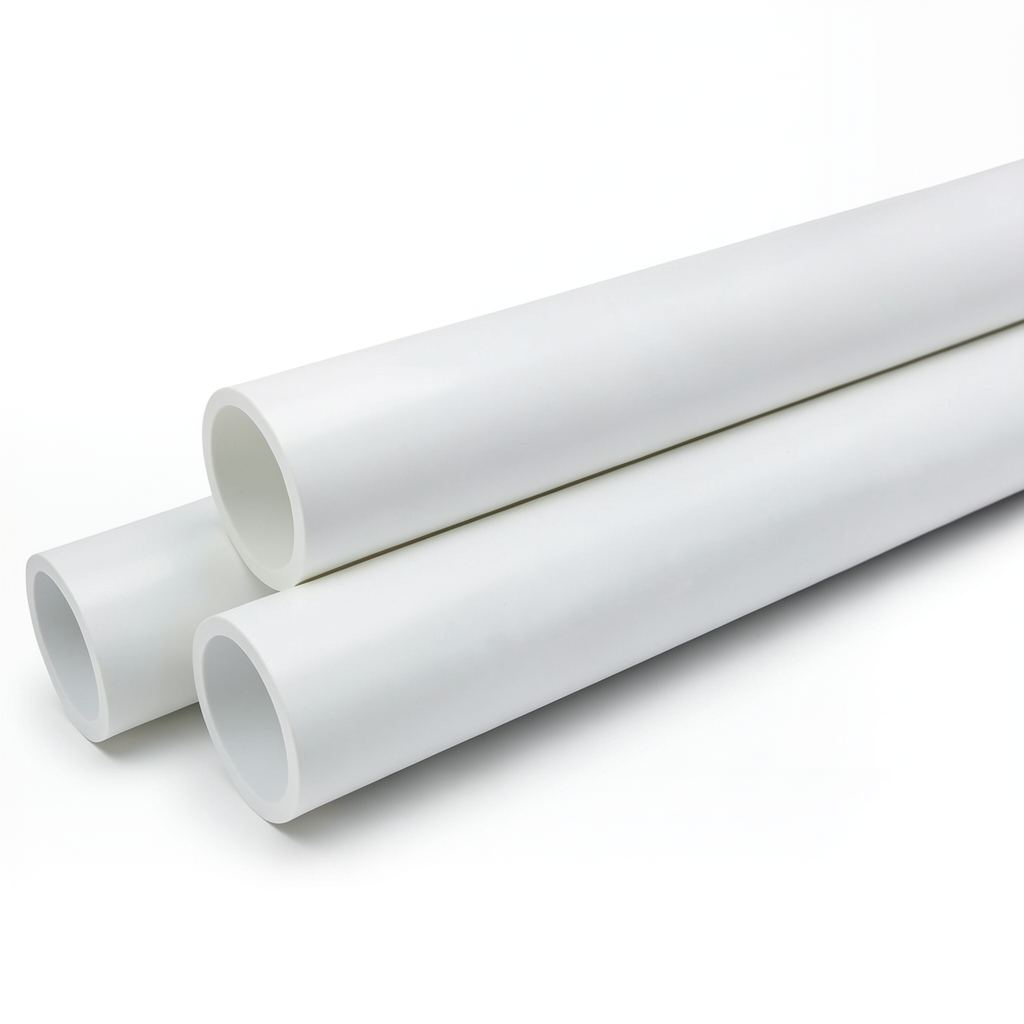 UPVC Pipes Nominal Pressure 10 Bar Outside Diameter 63 mm Thickness 3 mm White