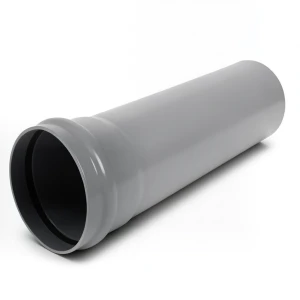 UPVC Plastic Pipe Non Pressure Outside Diameter 125 mm Thickness 3.8 mm Grey Color