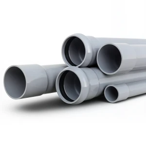 UPVC Pipes Nominal Pressure 16 Bar Outside Diameter 40 mm Thickness 3.0 mm Gray