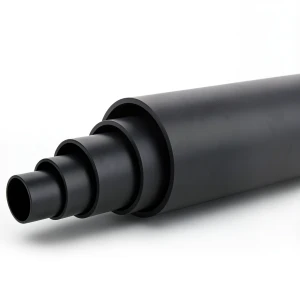 مواسير HDPE ضغط 6 بار PE 80 قطر خارجي 400 مم SDR 17.6 لون أسود