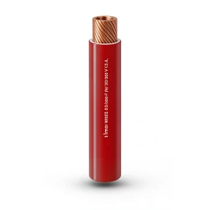 PVC Insulation Flexible Copper Electric Wire 1mm, 600/1000V, Red | Al Fanar